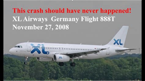 XL Airways Germany Flight 888T crash .